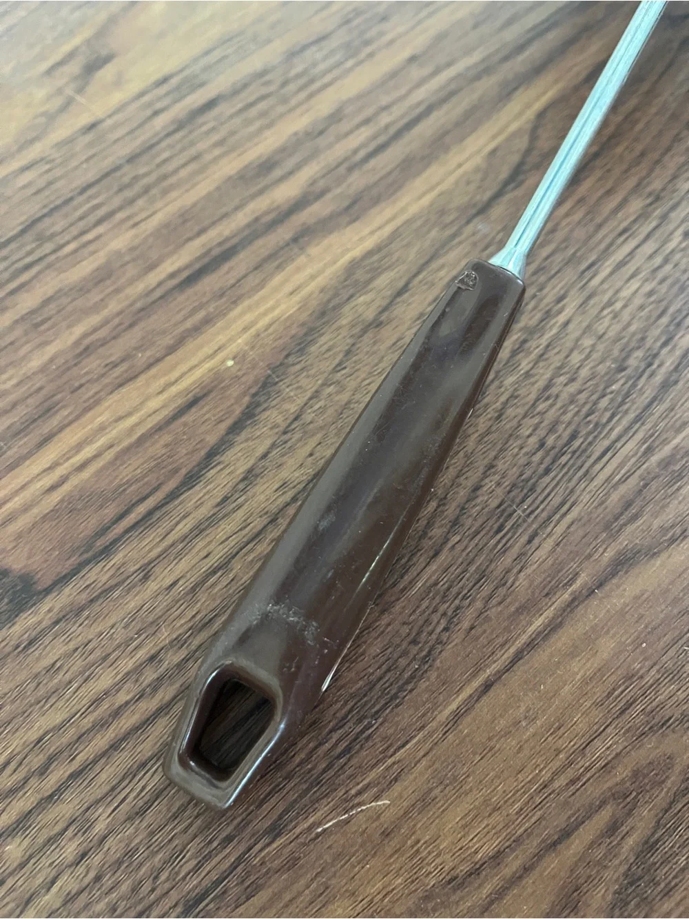VTG 70s Brown Soup Ladle Spatula Set Groovy Whimsy Kitchen Utensils Cottage